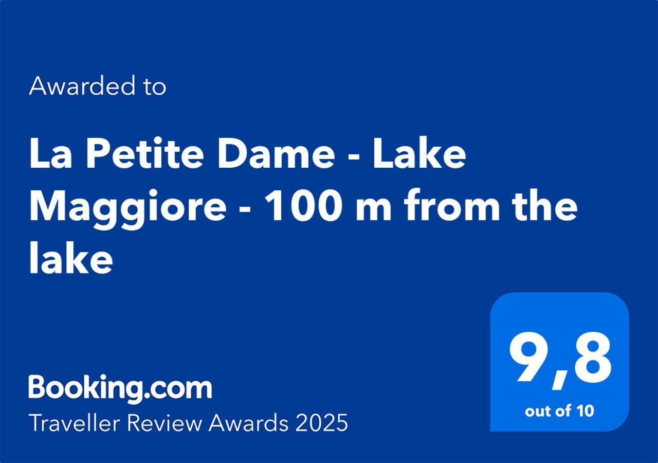 La Petite Dame - Lake Maggiore - 100 M From The Lake Verbania Exterior photo